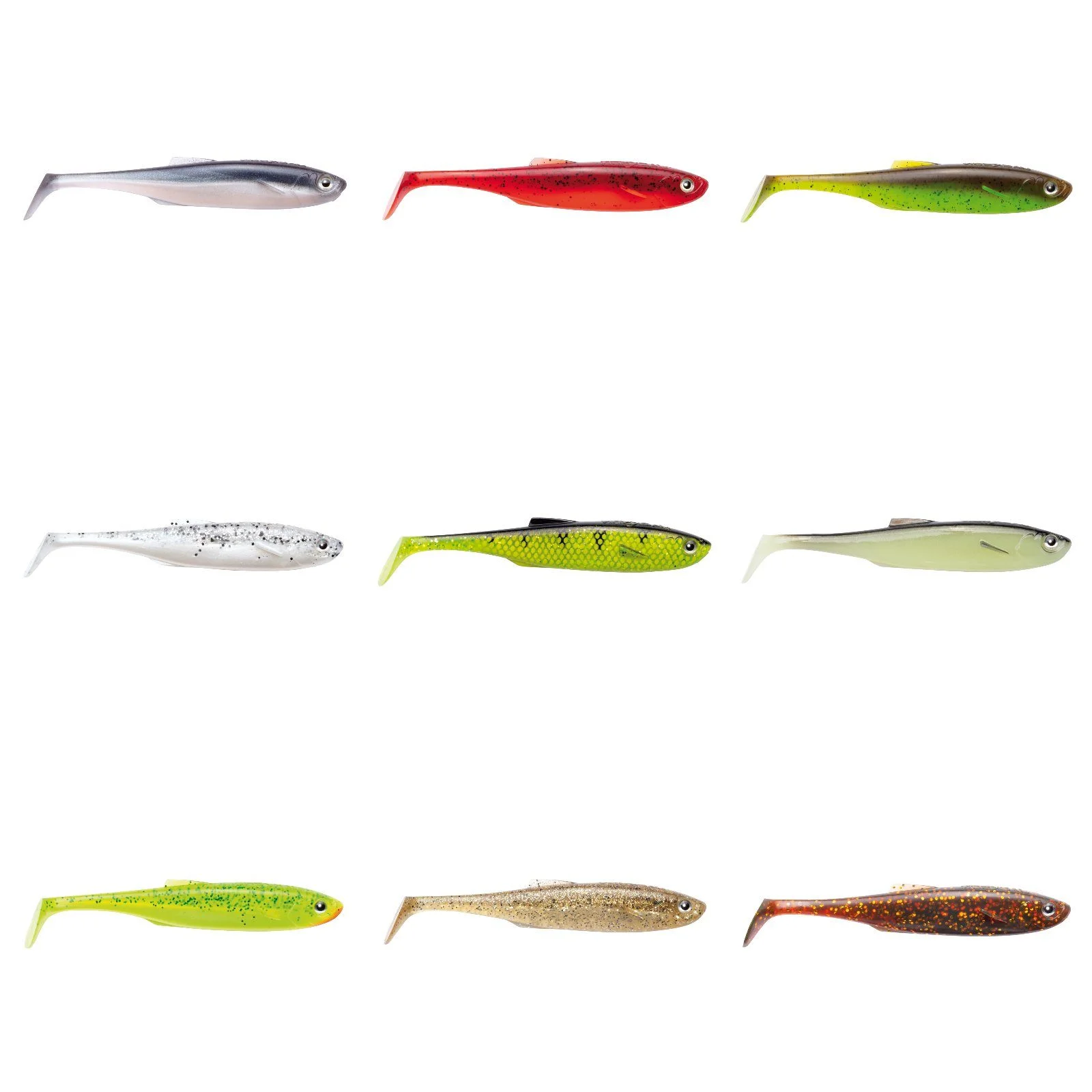 Jackson Zander X-Treme Shad – 13 cm Pumpkin UV (4 Stück)